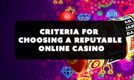 Important criterias for choosing a reputable online casino