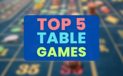 Top 5 Casino Table Games in the USA